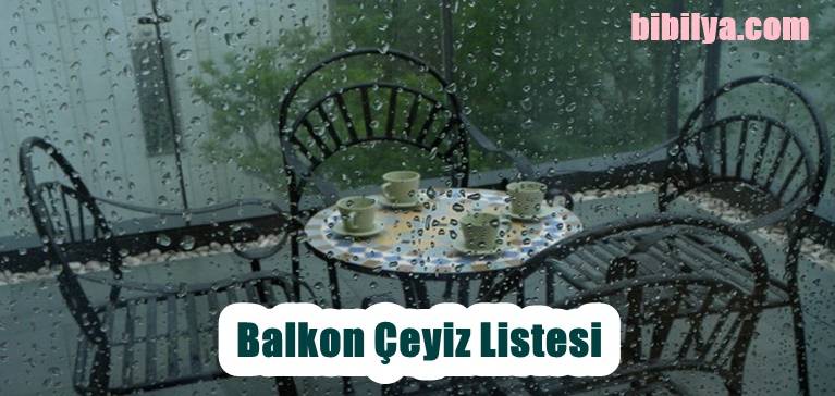 evlilik alışveriş listesi