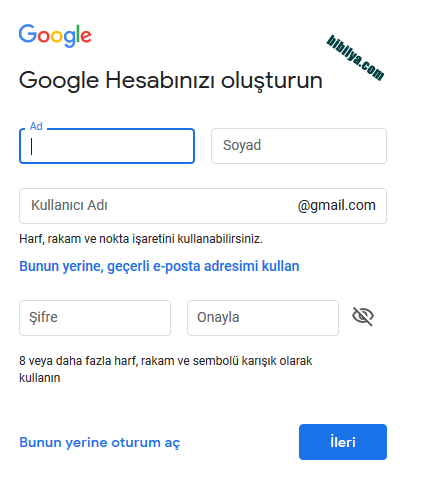 gmail kaydol ücretsiz